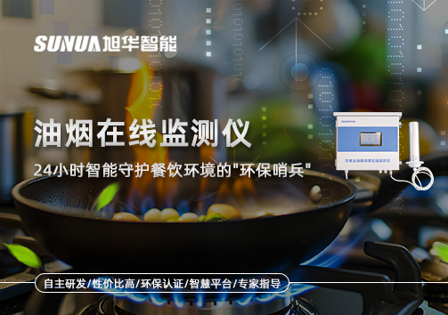 油烟在线监测仪：24小时智能守护餐饮环境的"环保哨兵"